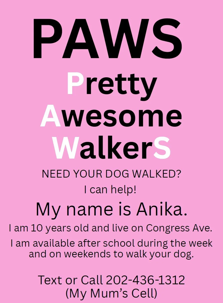 PAWS: Pretty Awesome Walkers