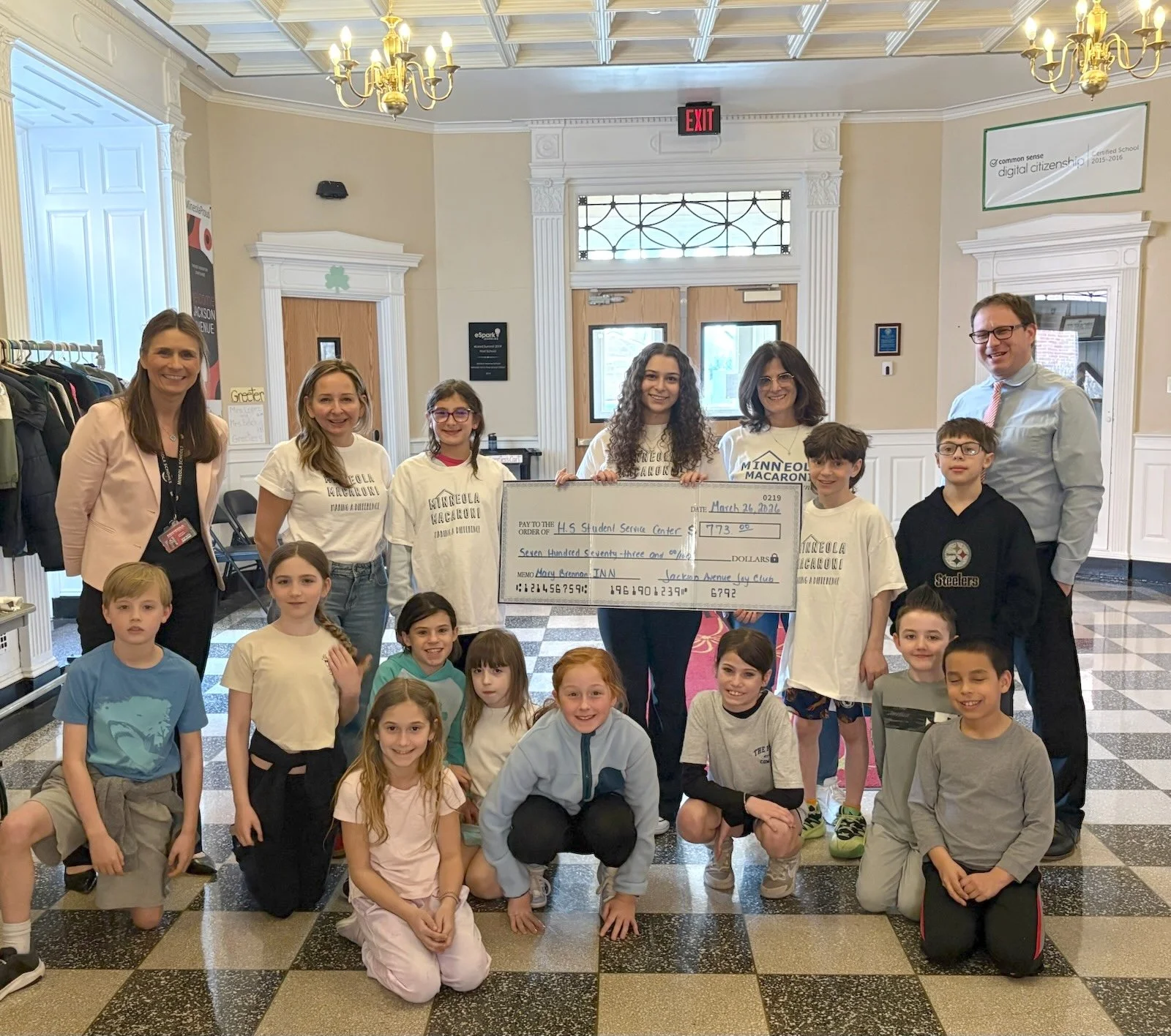 Mineola Students Raise More Than $700 to Help Feed Long Island Families in Need