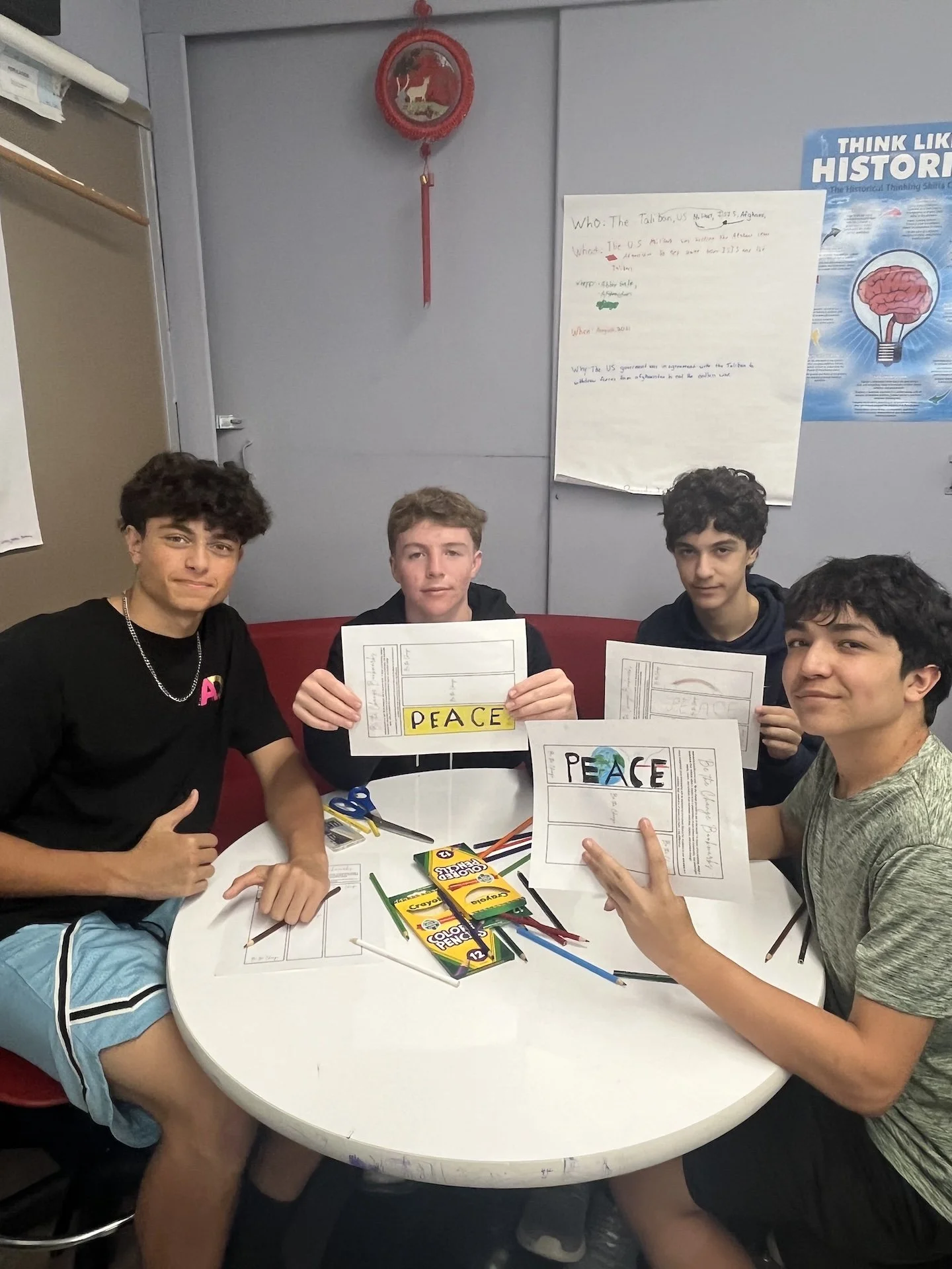 Mineola Students Embrace Gandhi’s Message on                  “Be the Change Day”