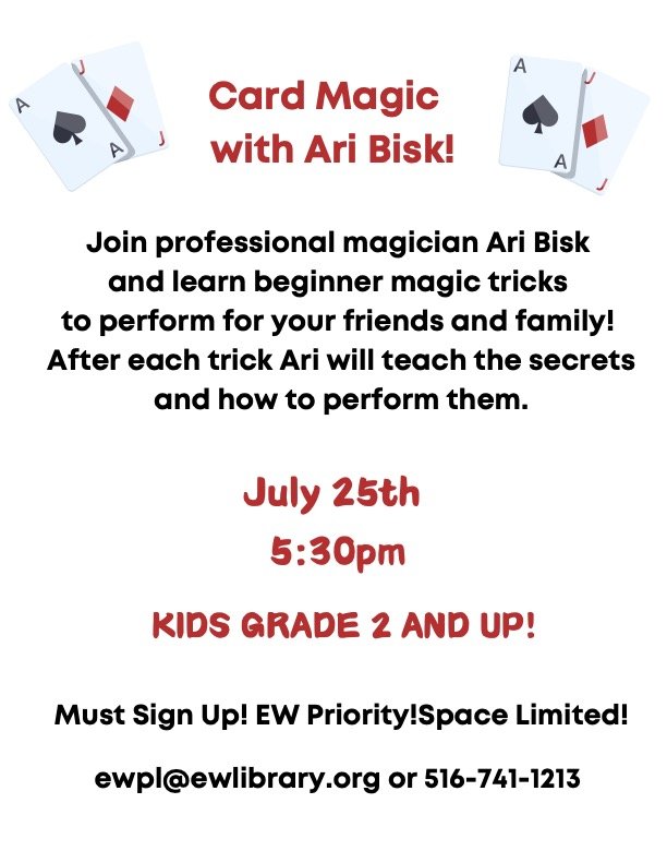Card Magic with Ari Bisk