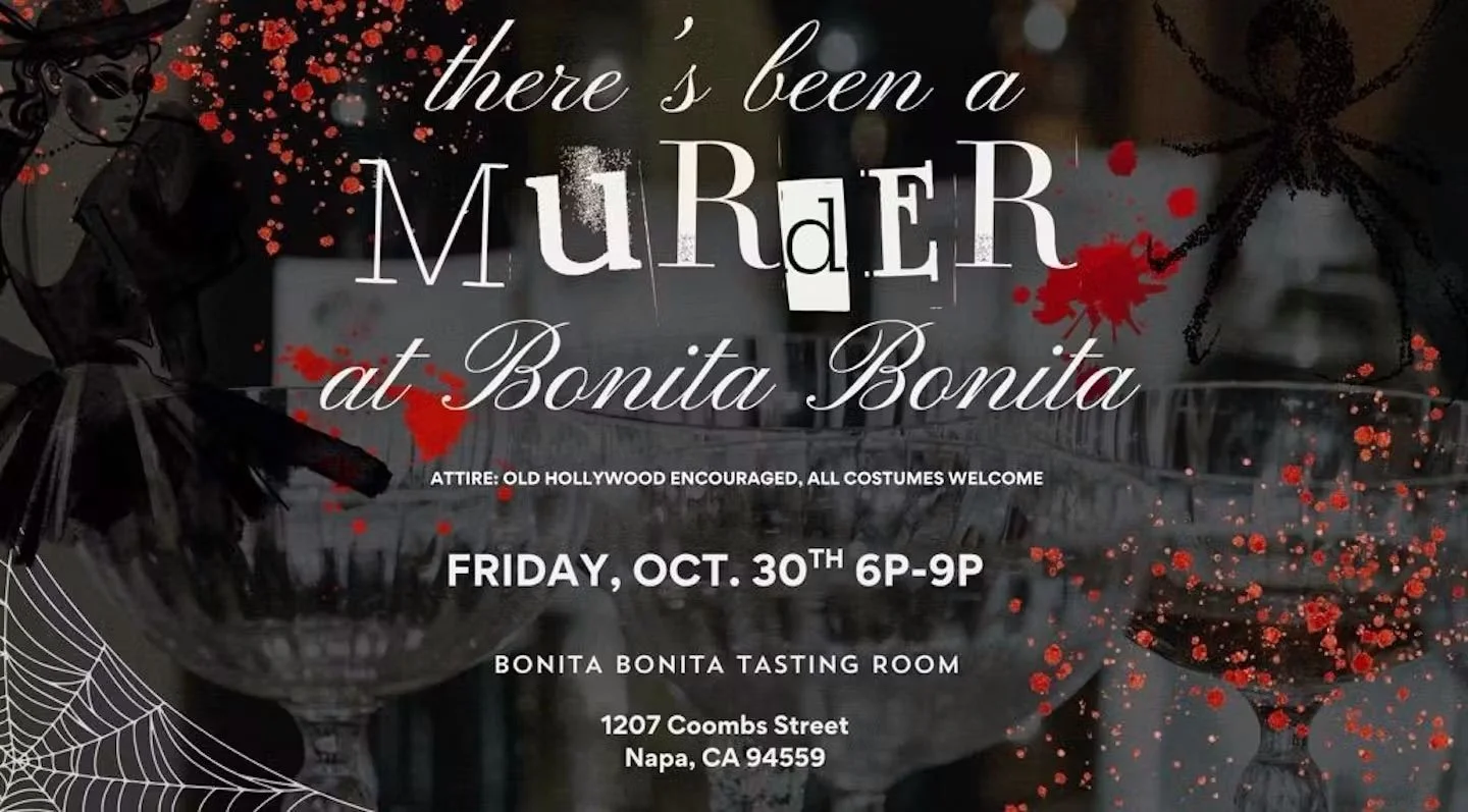 Bonita Bonita’s Old Hollywood Murder Mystery at The Speakeasy.&nbsp;