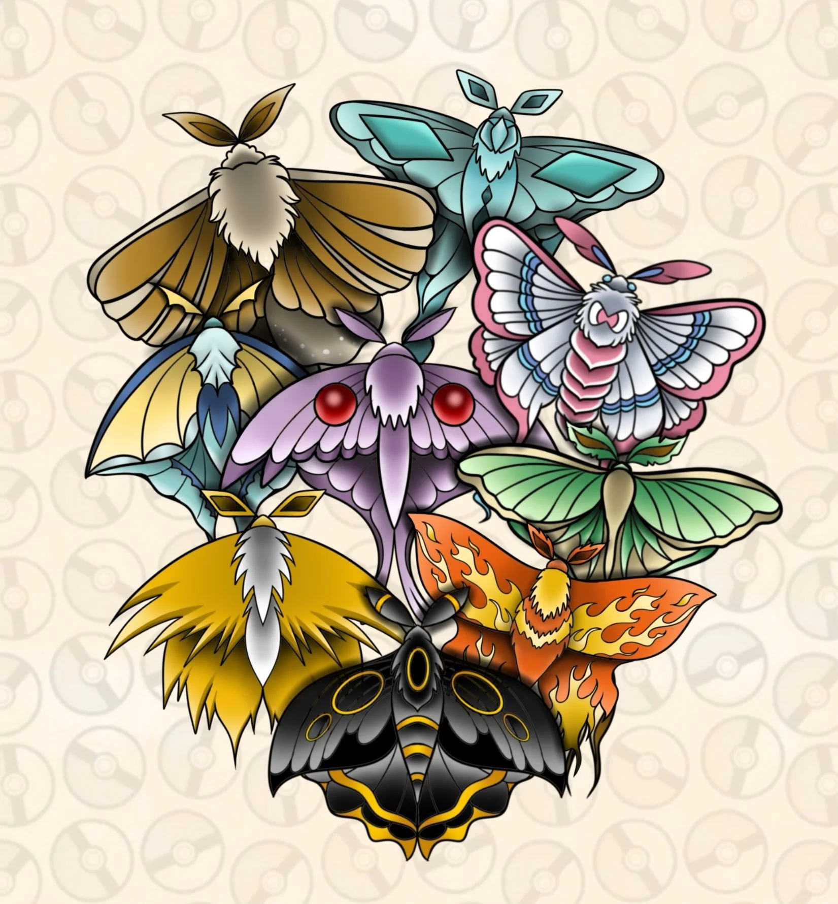 Pokémoths Eeveeloutions Sticker Pack