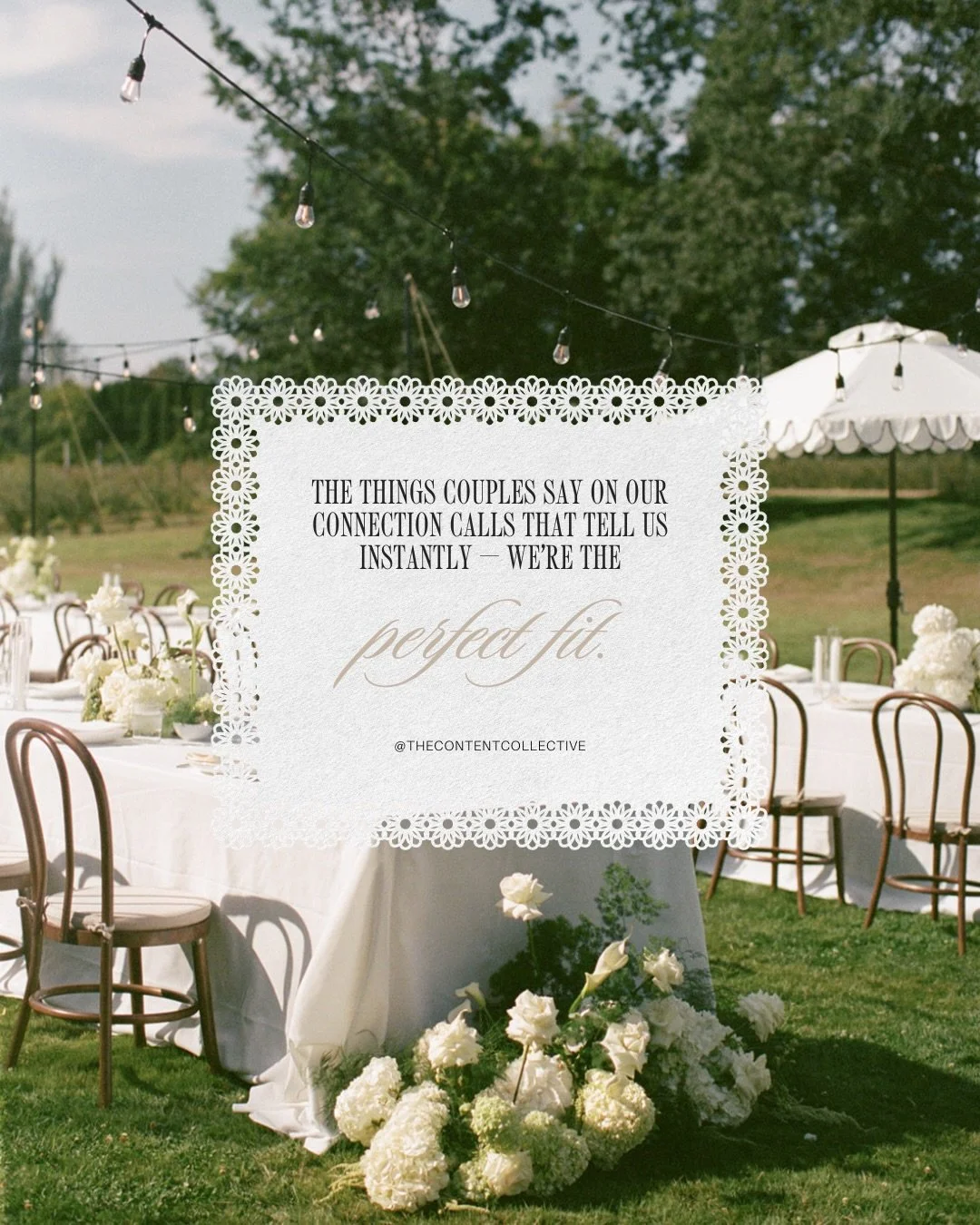 There is a difference. 

Your photographer creates the timeless art, we capture the emotion in motion.

The deep breath before the aisle. The champagne spilling over the tower.
The moments no one announces. The ones you don&rsquo;t realise you&rsquo;