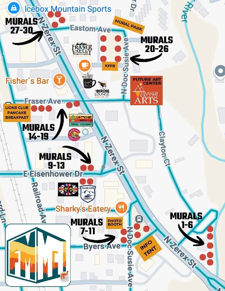 Mural fest 2026 Mural locations