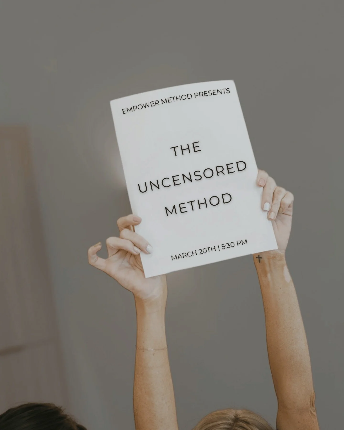 THE UNCENSORED METHOD | March 20th at 5:30 PM 🤍🪩

Your Friday night plans never looked better (or sweatier). Grab your mat and hit the studio turned club with Caroline for a signature pilates class featuring your favorite bangers, including music n