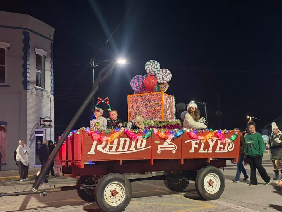 MONTANA ROAD RUNNERS 4H CLUB BROUGHT THE BIGGEST WAGON TO OSWEGO AND WON first PLACE IN LOLLIPOP LANE PARADE 2025