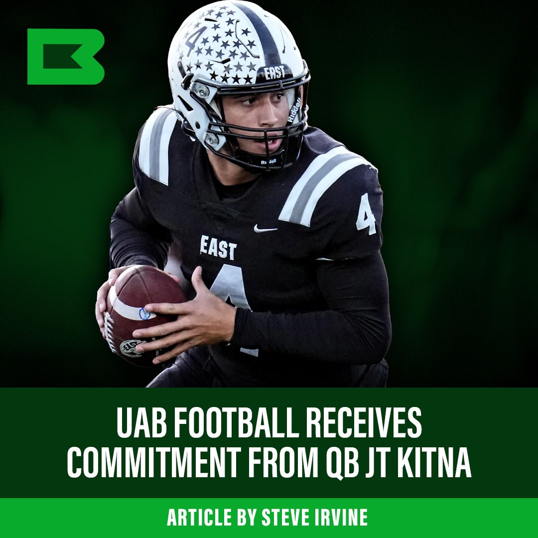 UAB Football picks up commitment from qb jt kitna