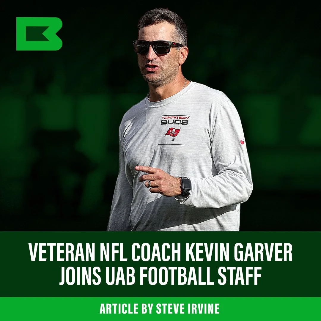 veteran nfl coach KEVIN GARVER joins uab football staff