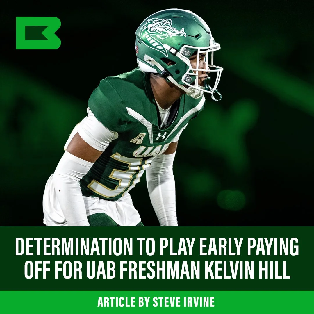 Determination to play early paying off for UAB freshman Kelvin Hill