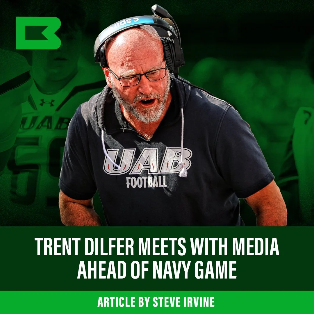 Trent Dilfer meets with media AHEAD OF AAC OPENER AGAINST NAVY
