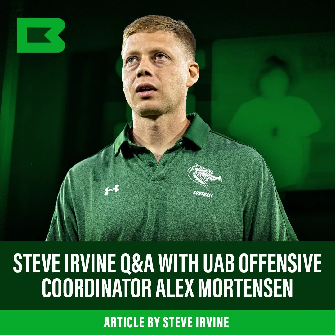 Steve Irvine’s q&amp;A with UAB offensive coordinator alex mortensen