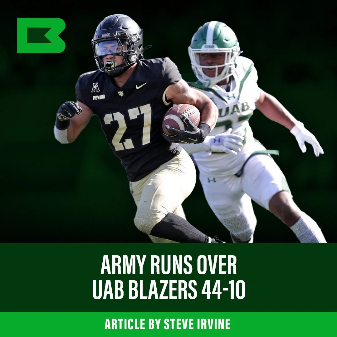 Army runs over uab 44-10