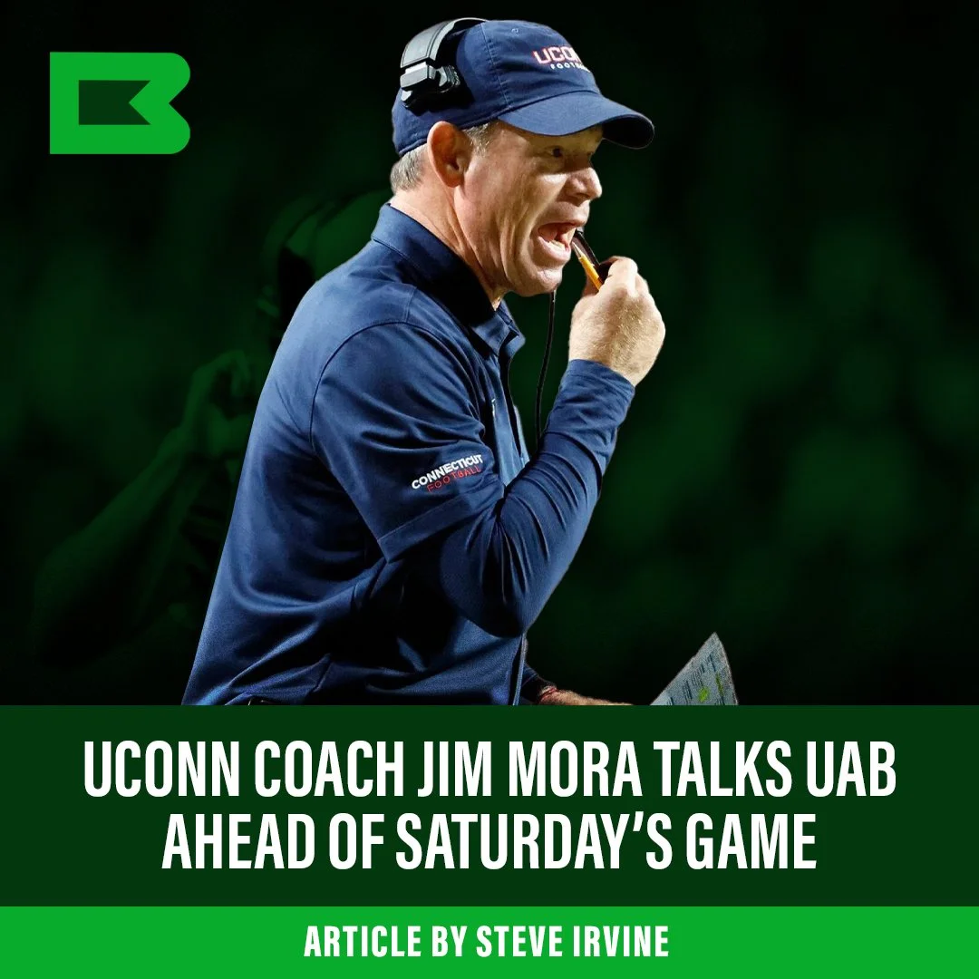 UCONN’s Jim Mora talks about UAB ahead of this week’s game