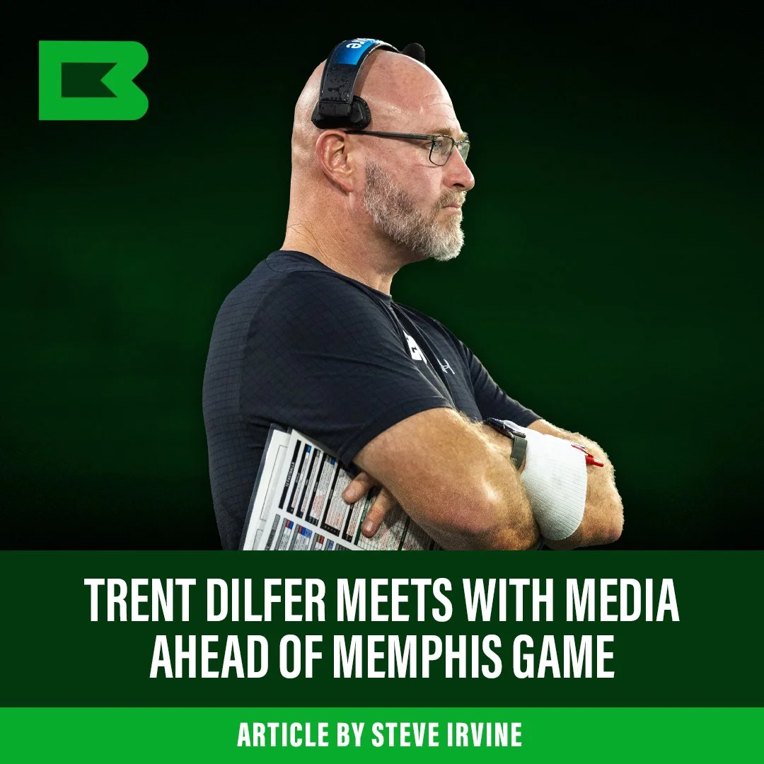 Trent Dilfer Meets With The Media Ahead of Memphis Rivalry Game