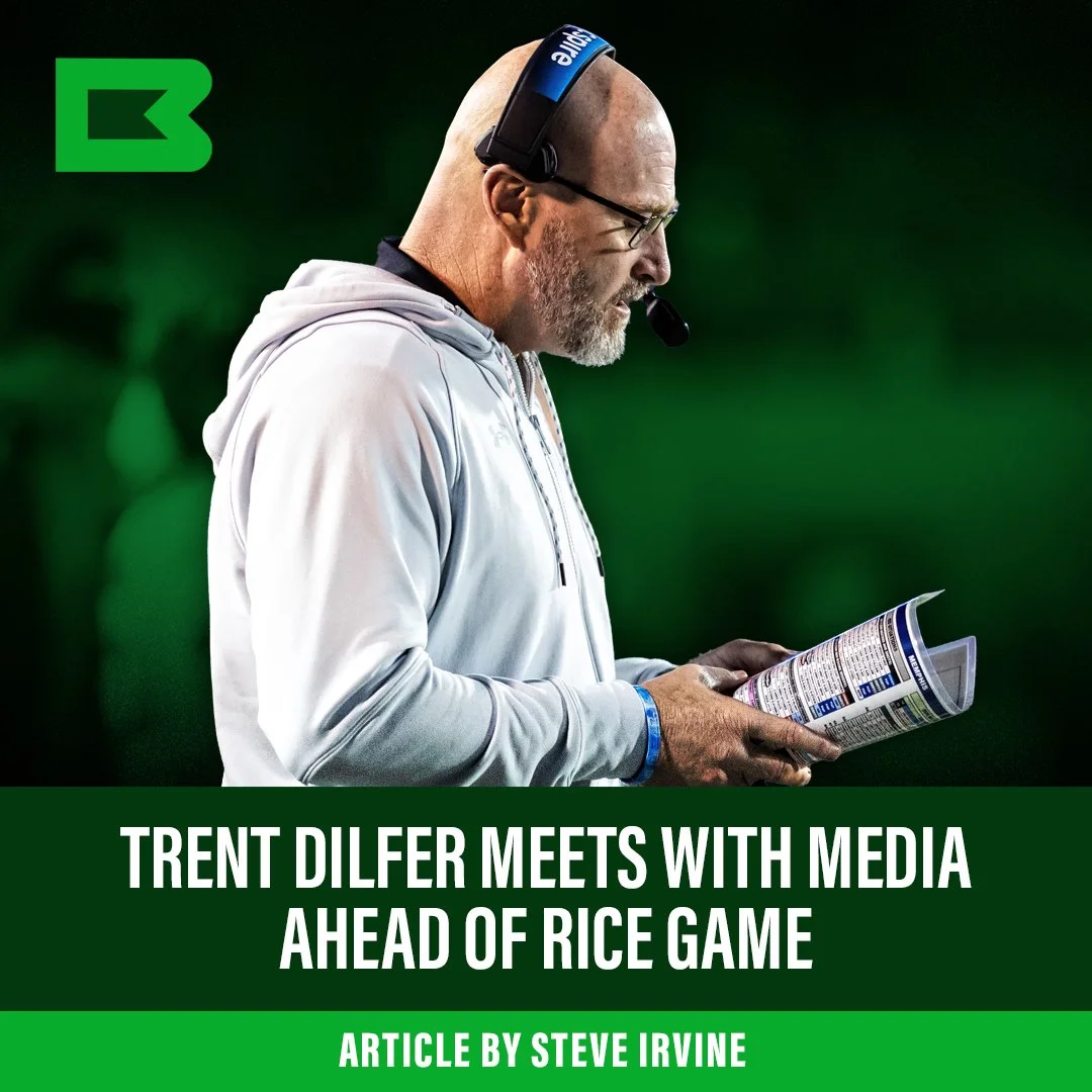Trent Dilfer MEETS WITH MEDIA AHEAD OF FINAL 2024 HOME GAME AGAINST RICE