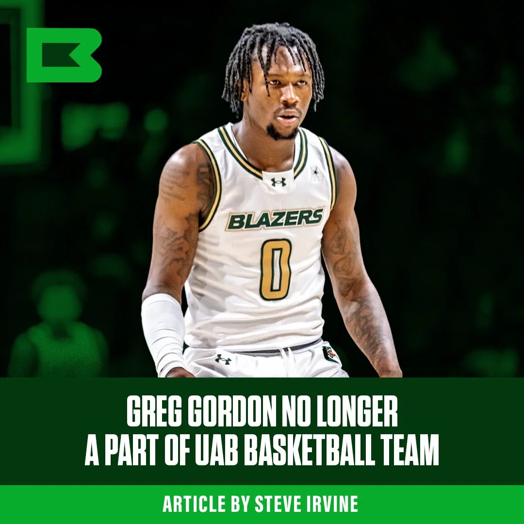 Greg Gordon no Longer Part of UAB Basketball Team