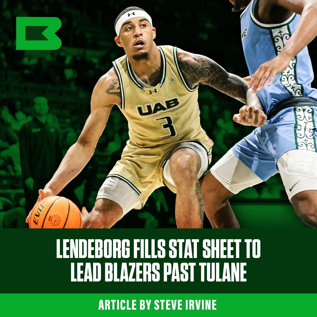 Lendeborg Fills Stat Sheet In LEading Blazers Past Tulane