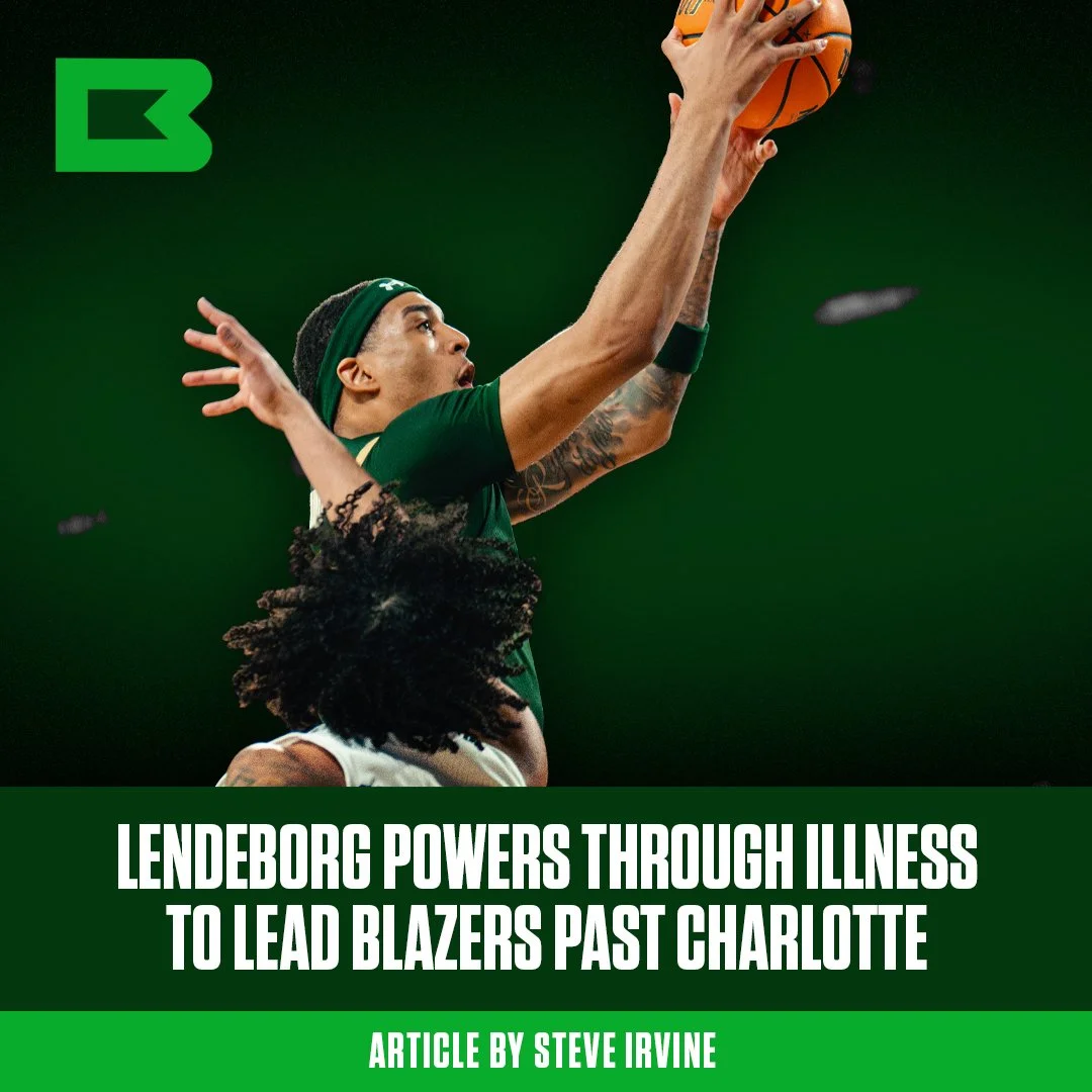 Lendeborg powers through illness to lead Blazers past Charlotte