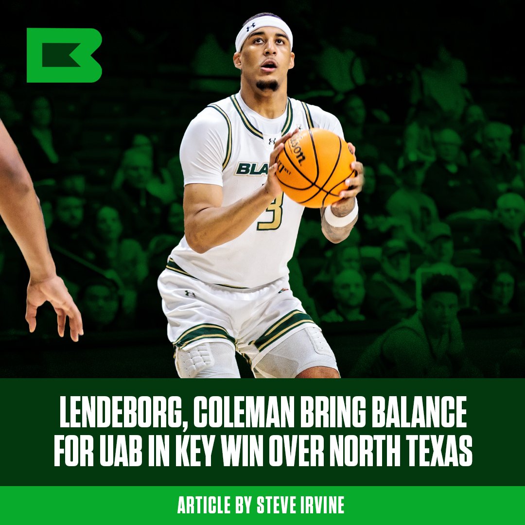 Lendeborg, Coleman bring Balance In Win over North Texas