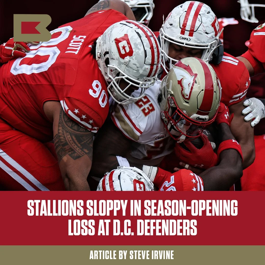 Stallions Sloppy In Season Opening Loss At D.C.