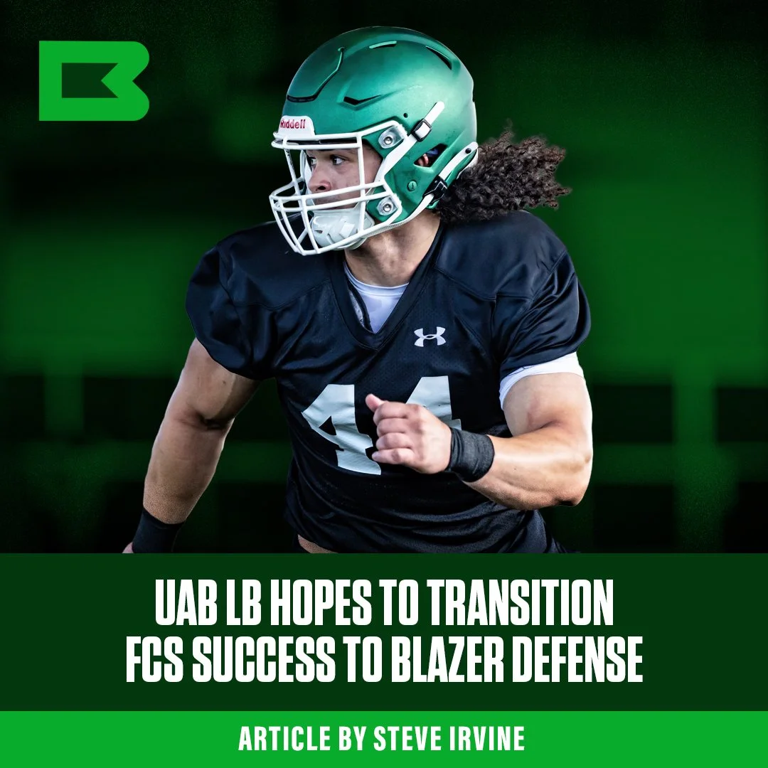 UAB LB hopes to Transition FCS Success to UAB