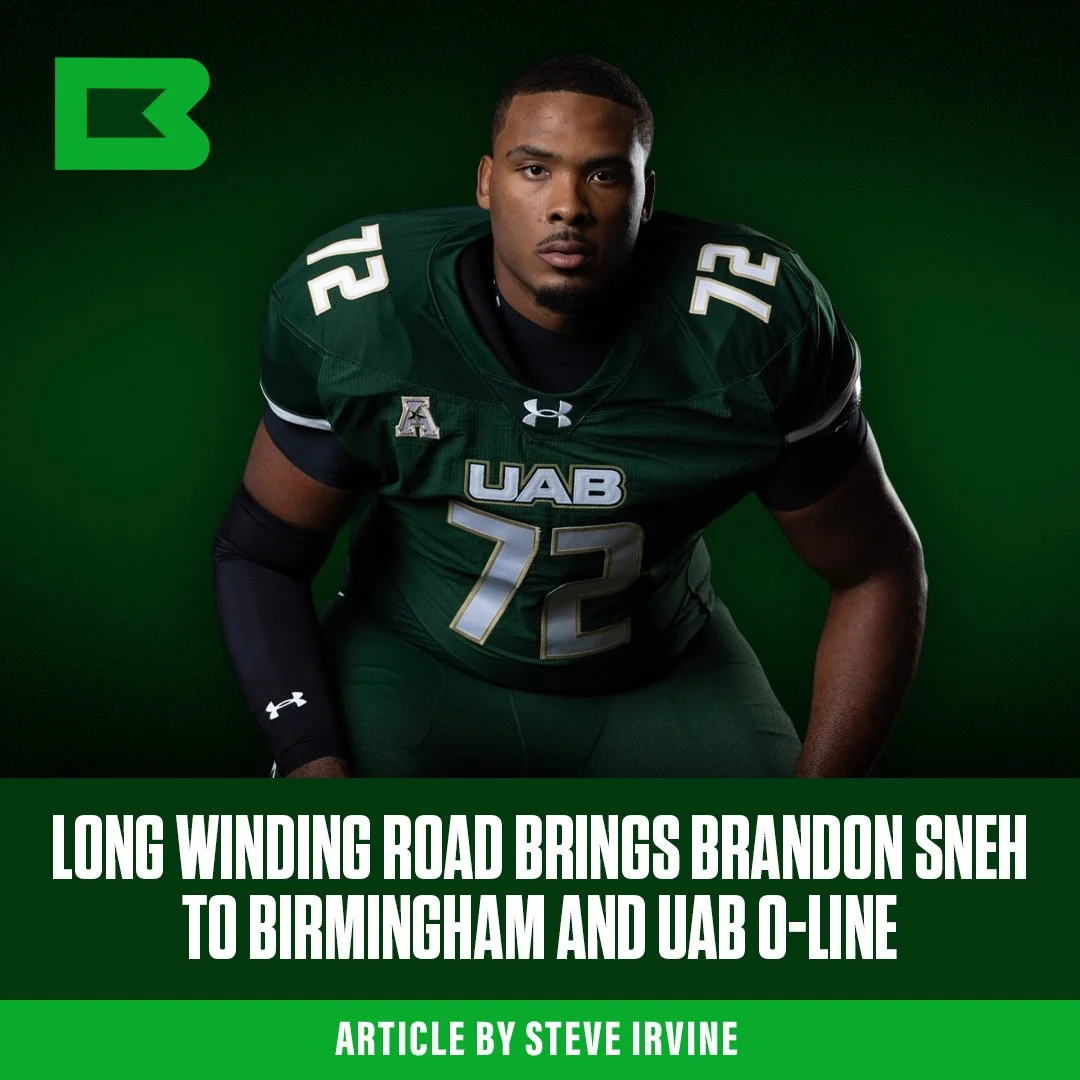 Long Winding Road Brings Brandon Sneh To Birmingham And UAB OL