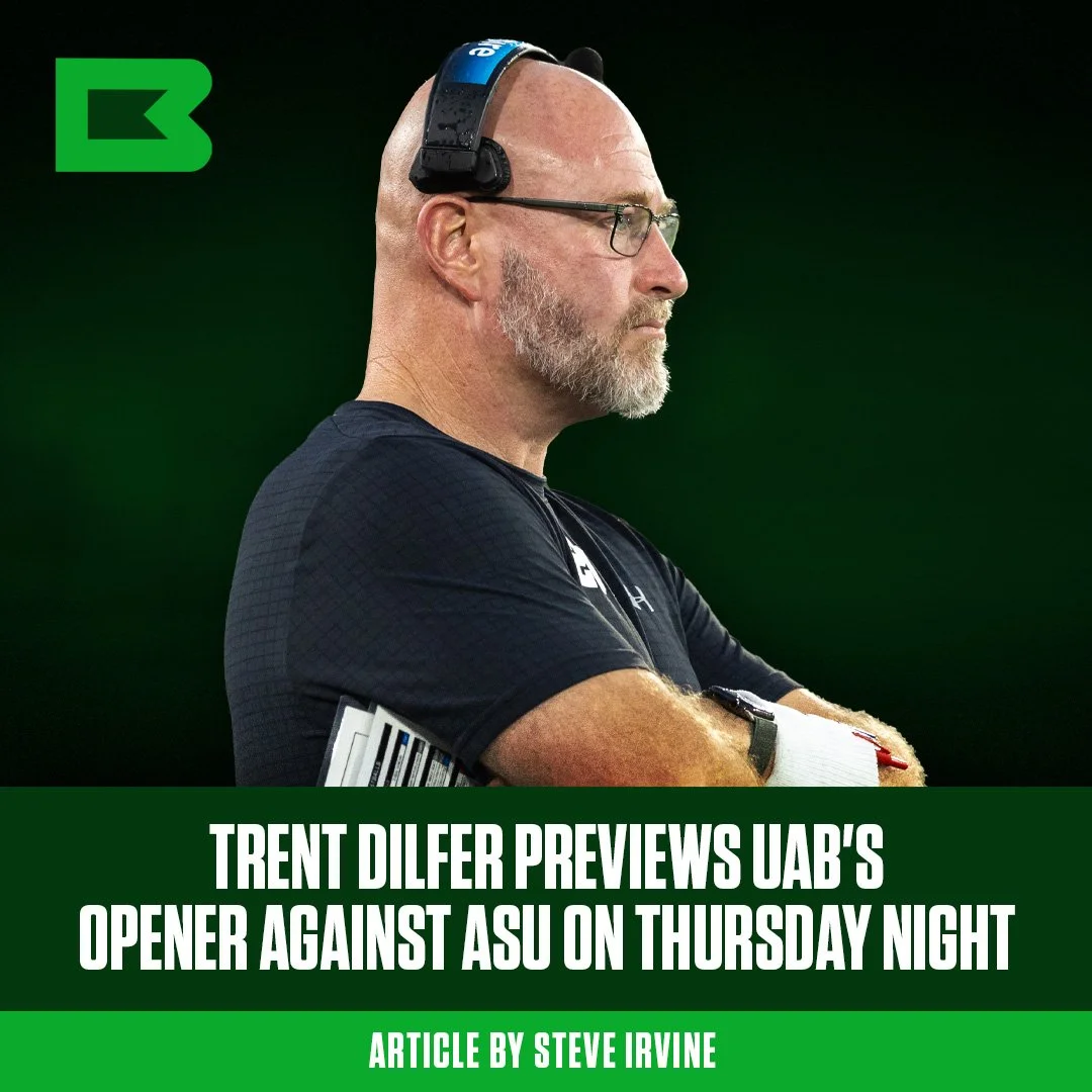 Trent Dilfer Previews UAB's Season Opener Against Alabama State On Thursday Night