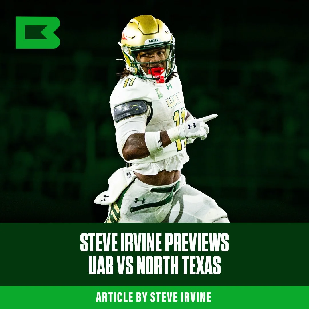Steve Irvine Previews UAB Vs North Texas