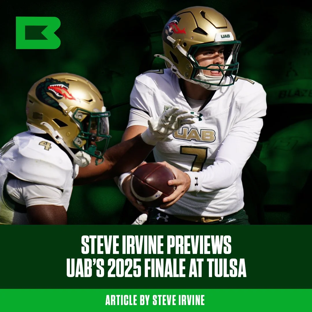 Steve Irvine Previews UAB vs Tulsa