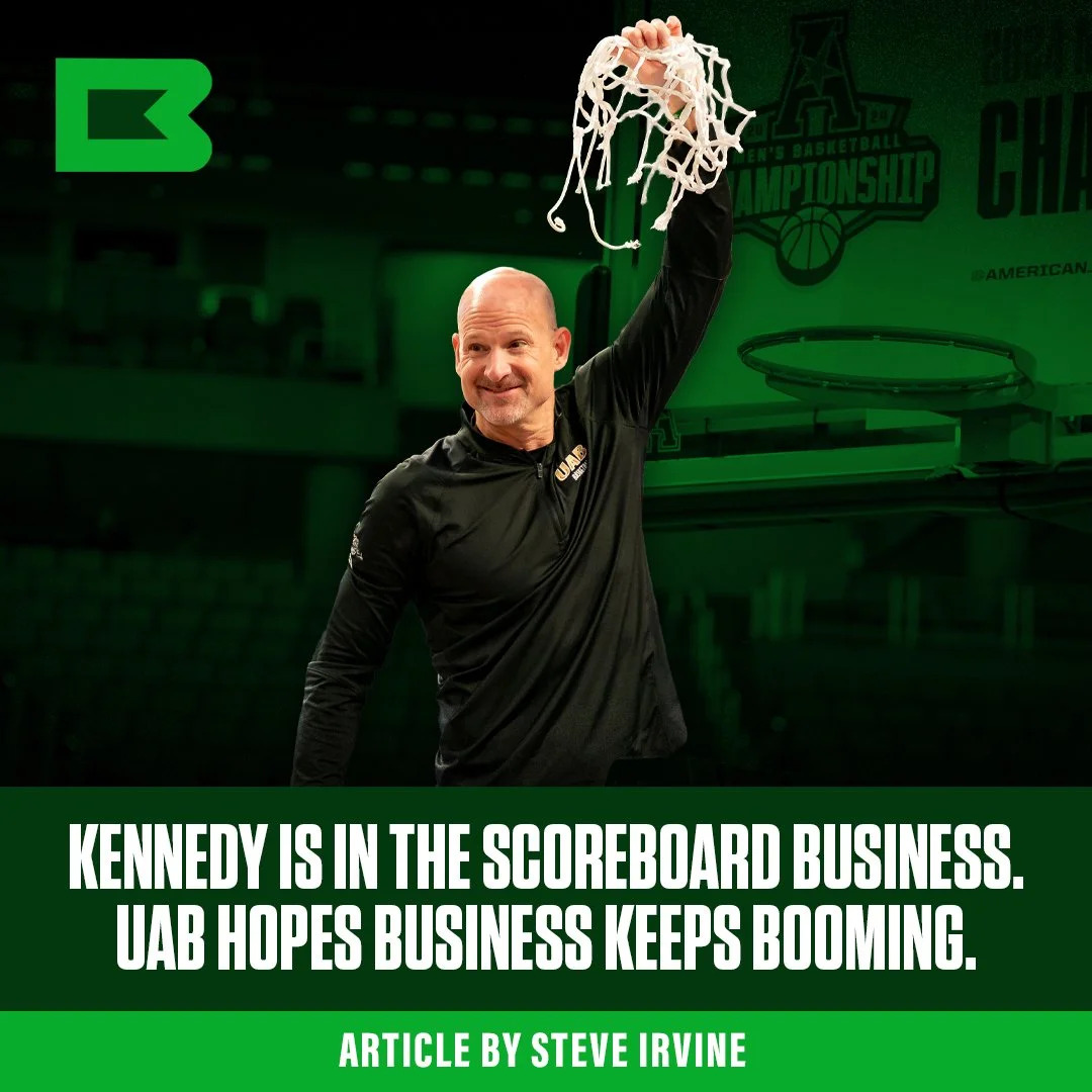 Kennedy is In The Scoreboard Business. UAB Hopes Business Keeps Booming.
