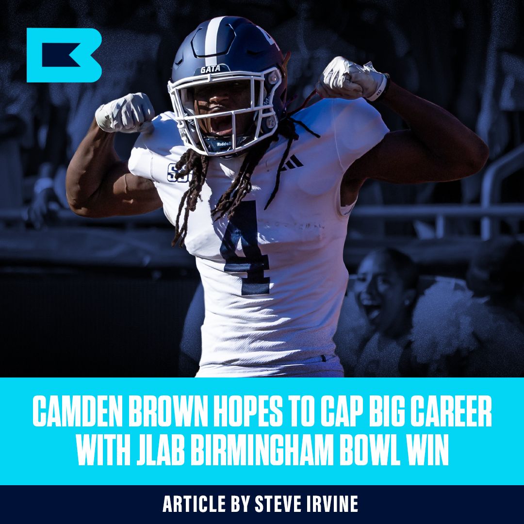Camden Brown Hopes To Cap Big Career With JLab Birmingham Bowl Win