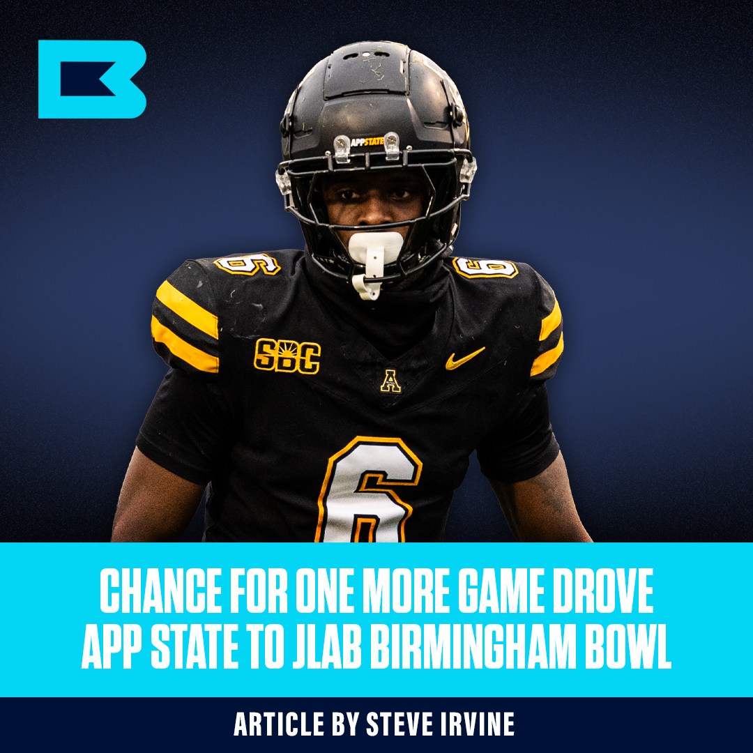 Chance For One More Game Drove App State To JLab Birmingham Bowl