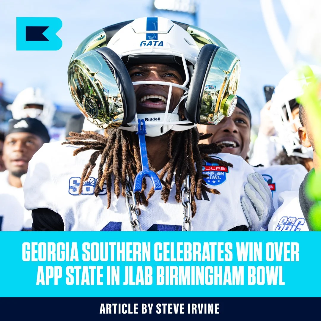 Georgia Southern Tops App State In JLab Birmingham Bowl