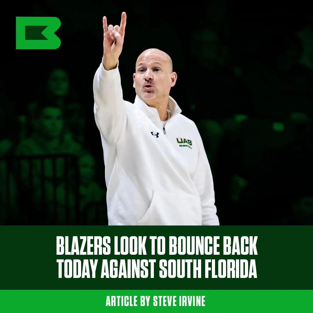 Blazers Look to Bounce Back Today Against South Florida
