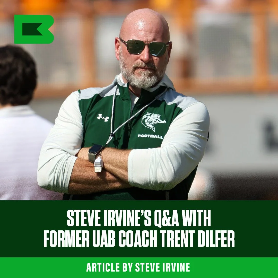 Steve Irvine Q&amp;A With Former UAB Coach Trent Dilfer