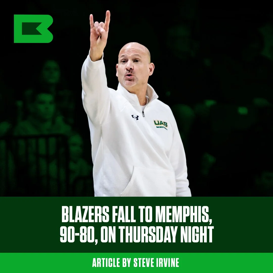Blazers Fall to Memphis, 90-80, on Thursday Night