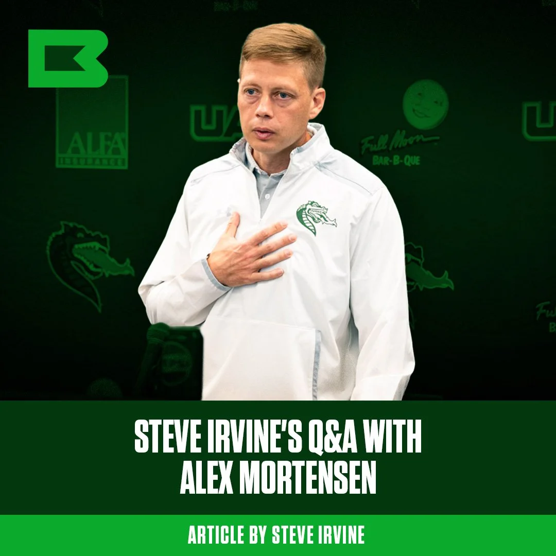 Steve Irvine's Q&amp;A With Alex Mortensen