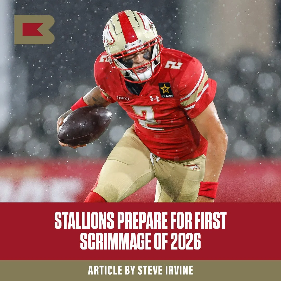 Stallions Prepare For First Scrimmage