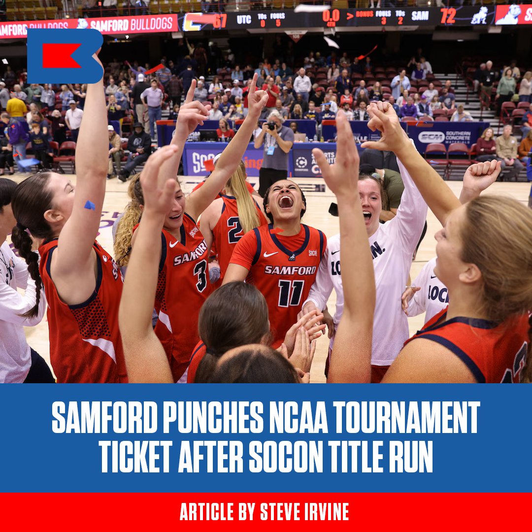 Samford Punches NCAA Tournament Ticket After SoCon Title Run (Copy)