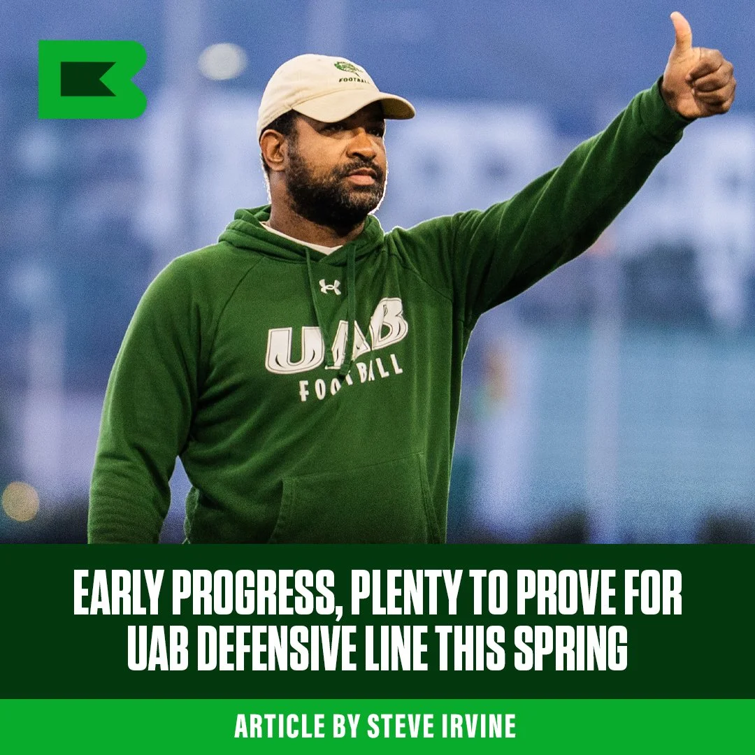 Early Progress, Plenty to Prove for UAB Defensive Line This Spring