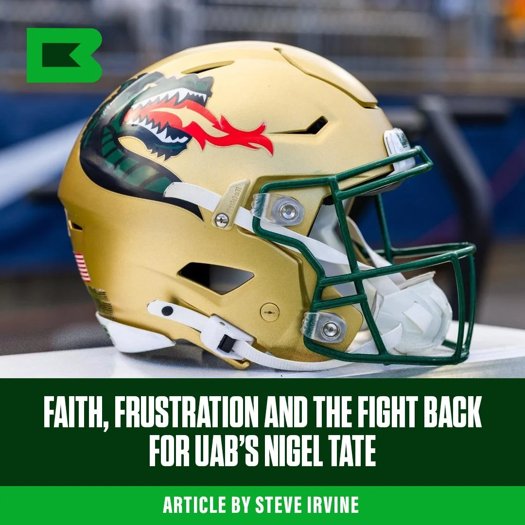 Faith, Frustration and the Fight Back for UAB’s NIGEL TATE