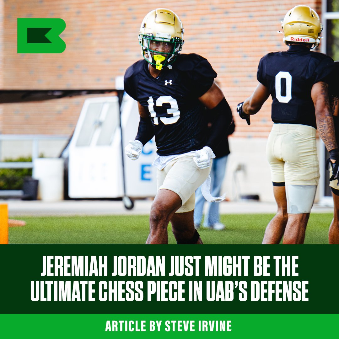 Jeremiah JOrdan Just Might Be The Ultimate Chess Piece in UAB’s Defense