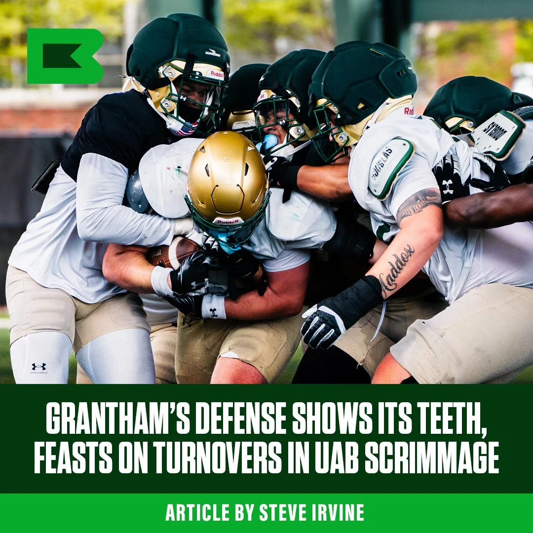 Grantham’s Defense Shows Its Teeth, Feasts on Turnovers IN UAB SCRIMMAGE