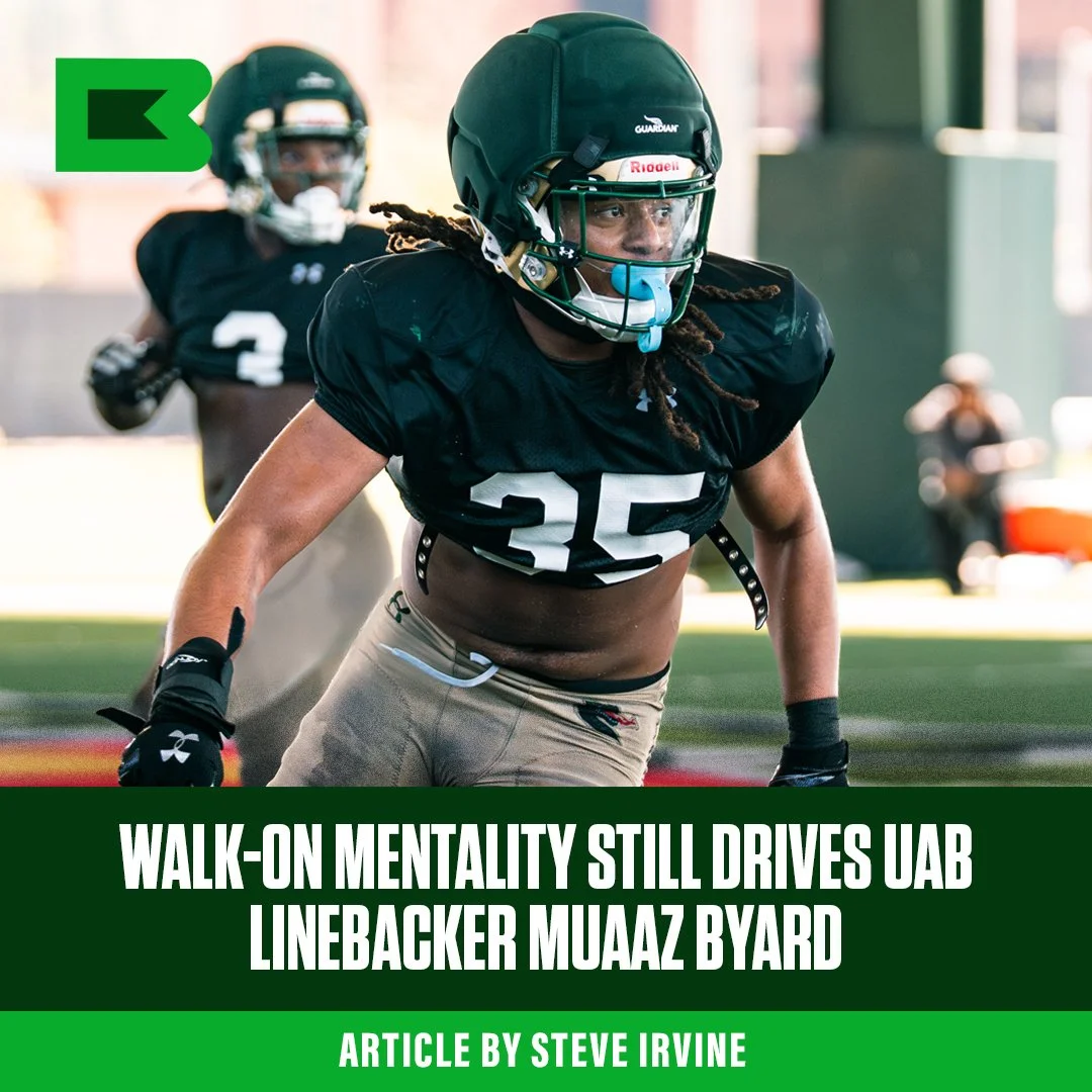 Walk-On Mentality Still Drives UAB Linebacker Muaaz Byard