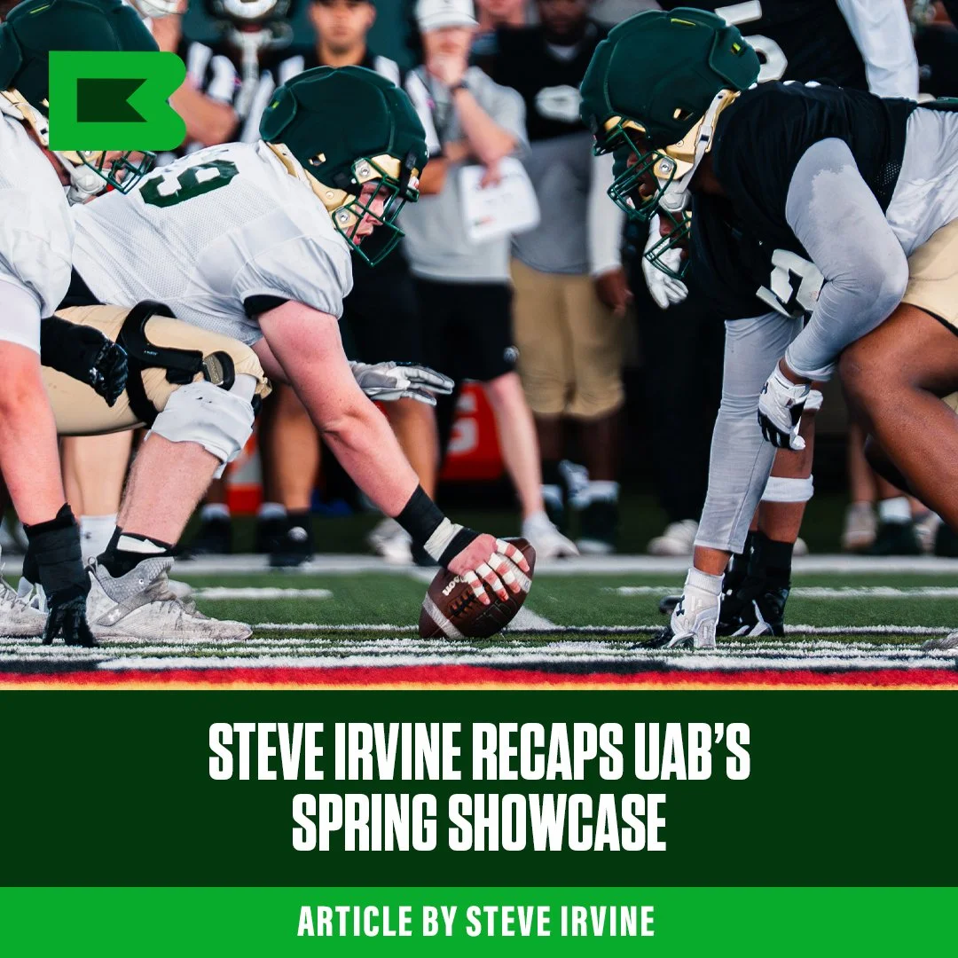 Steve Irvine Recaps UAB’s Spring Showcase