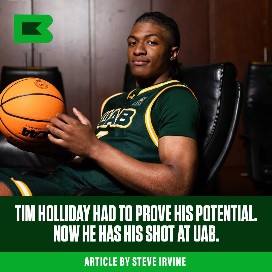 Tim Holliday had to prove his potential. Now he gets his shot.