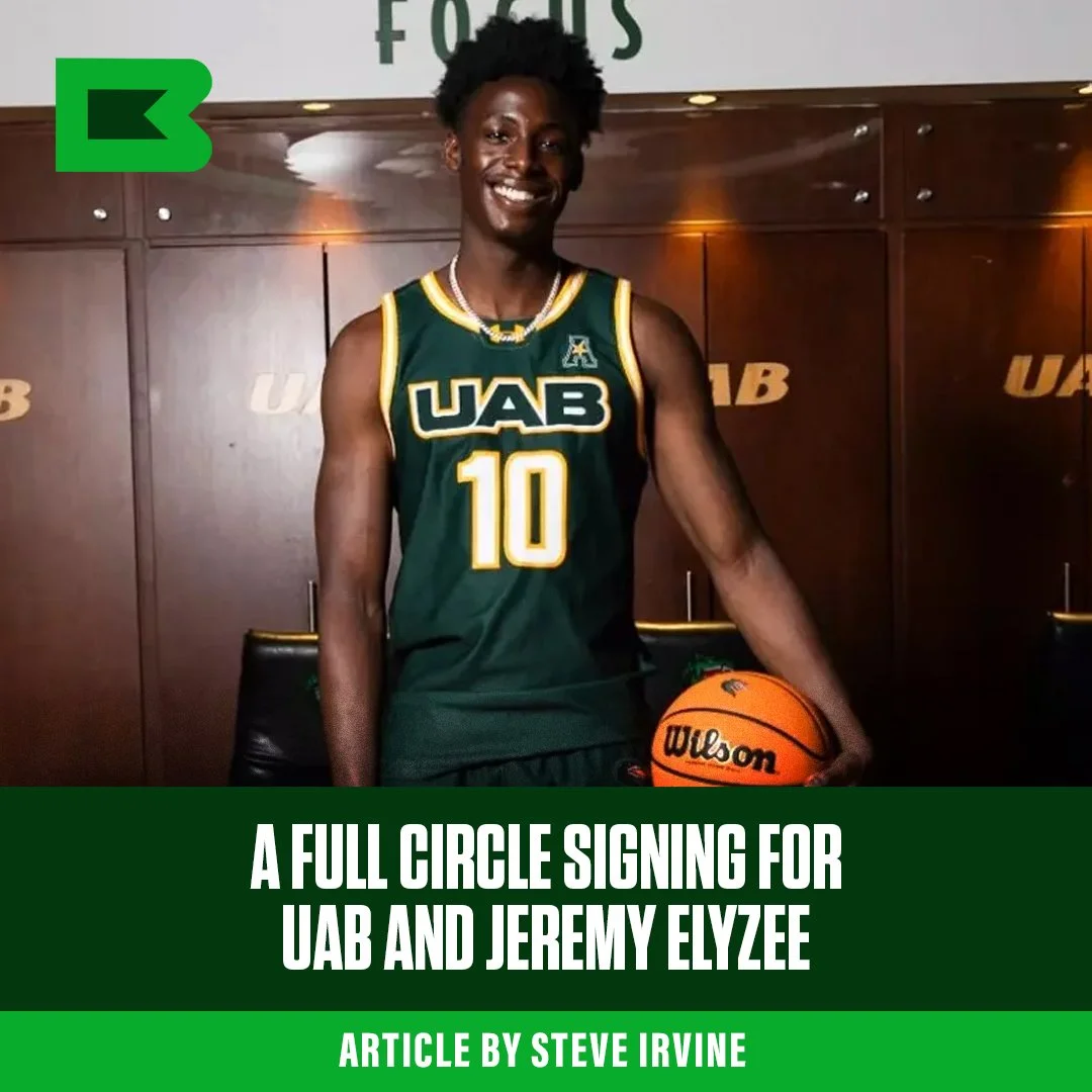 A Full Circle Signing for UAB and Jeremy Elyzee
