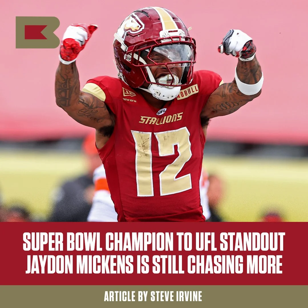 Superbowl Champion to UFL Standout - Jaydon Mickens Is Still Chasing More