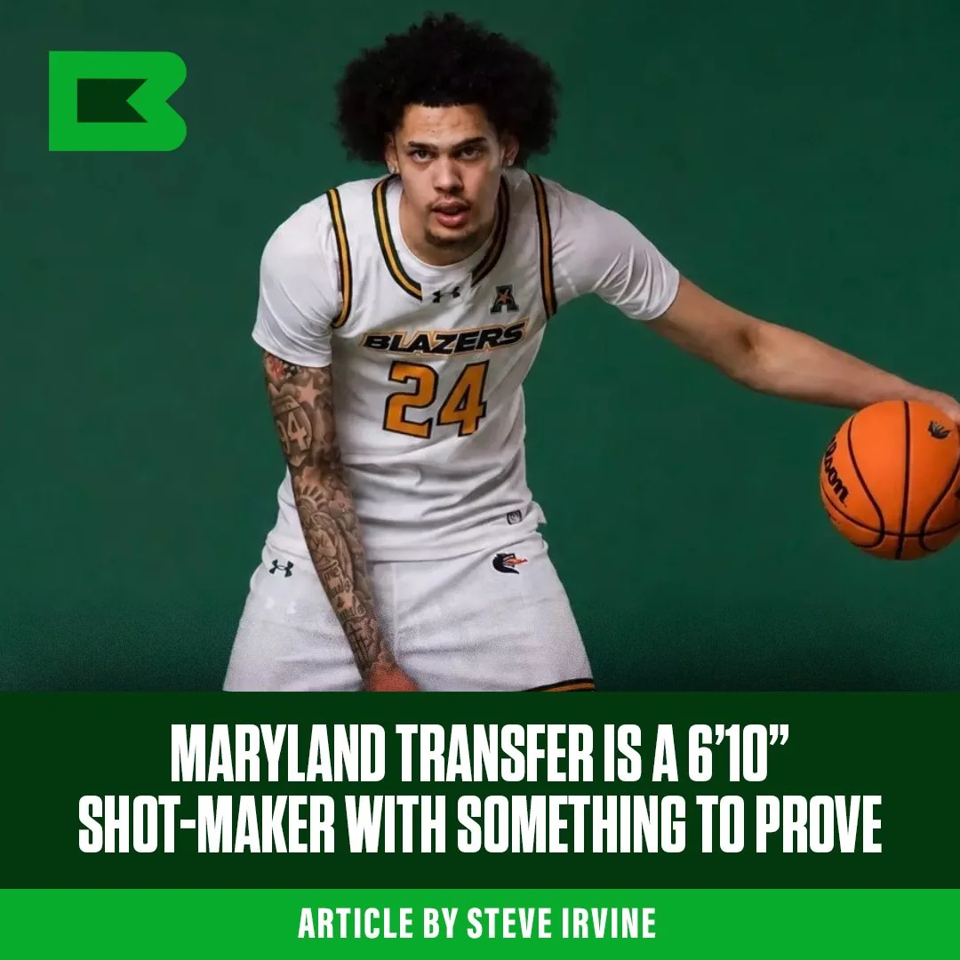 UAB Lands A 6-10 Shot-Maker With Something to Prove In Maryland Transfer