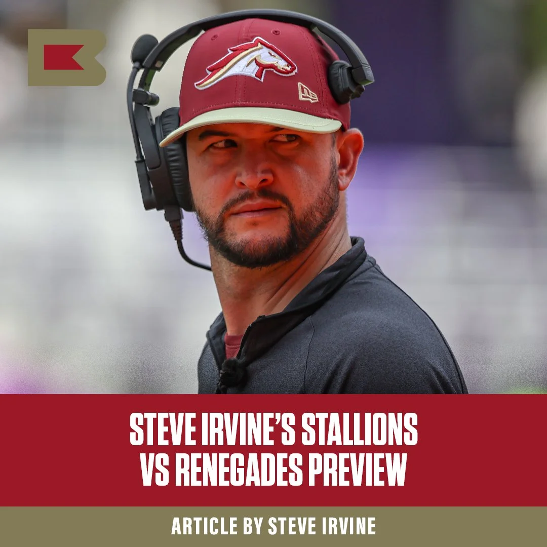 Steve Irvine’s Stallions vs RENEGADES Preview